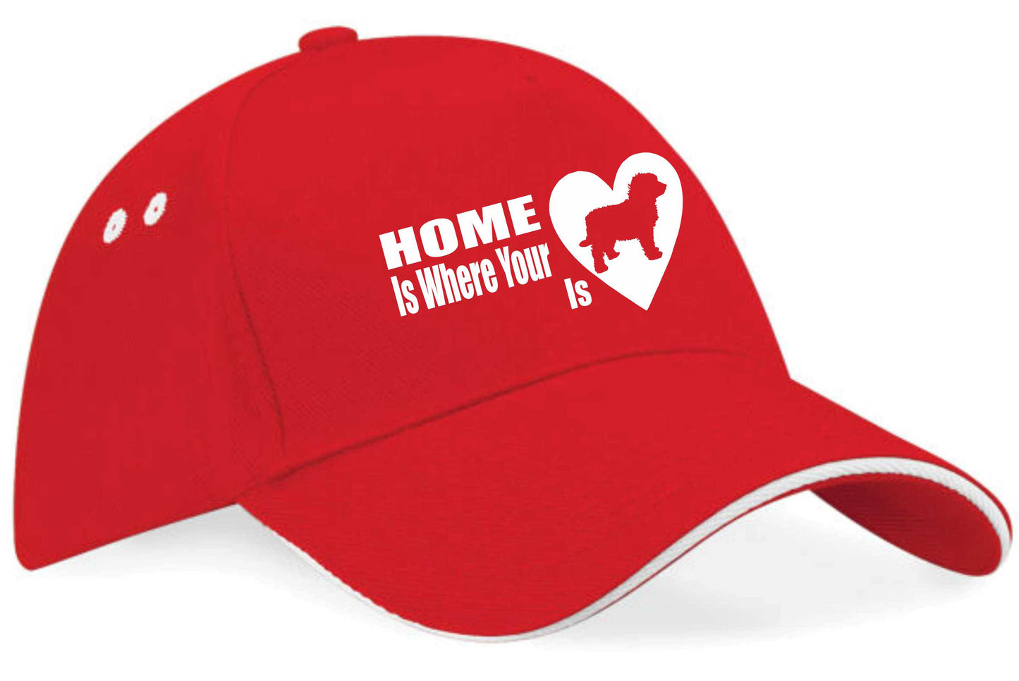 Home Is Where Cockapoo Is Baseball Cap Dog Lovers Gift For Men & Ladies