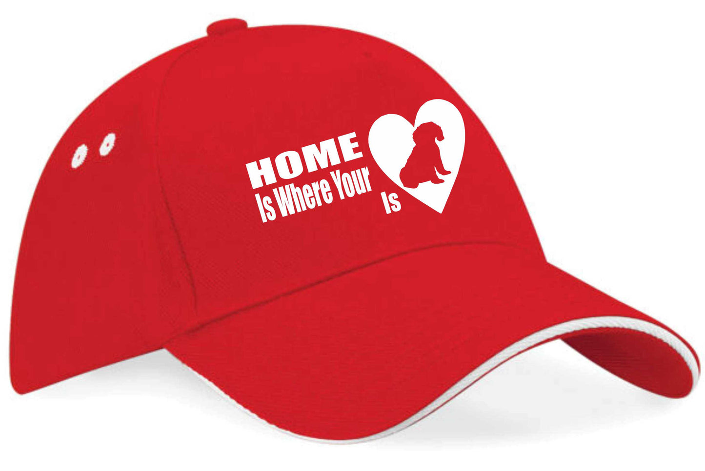 Home Is Where Cavapoo Is Baseball Cap Dog Lovers Gift For Men & Ladies