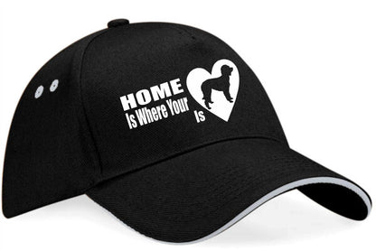 Home Is Where Labradoodle Is Baseball Cap Dog Lovers Gift For Men & Ladies