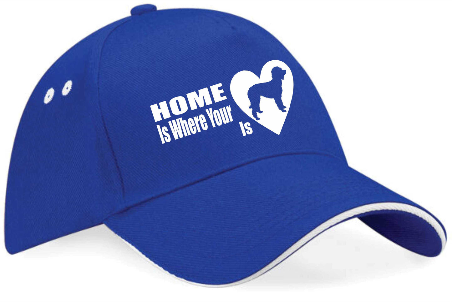 Home Is Where Labradoodle Is Baseball Cap Dog Lovers Gift For Men & Ladies