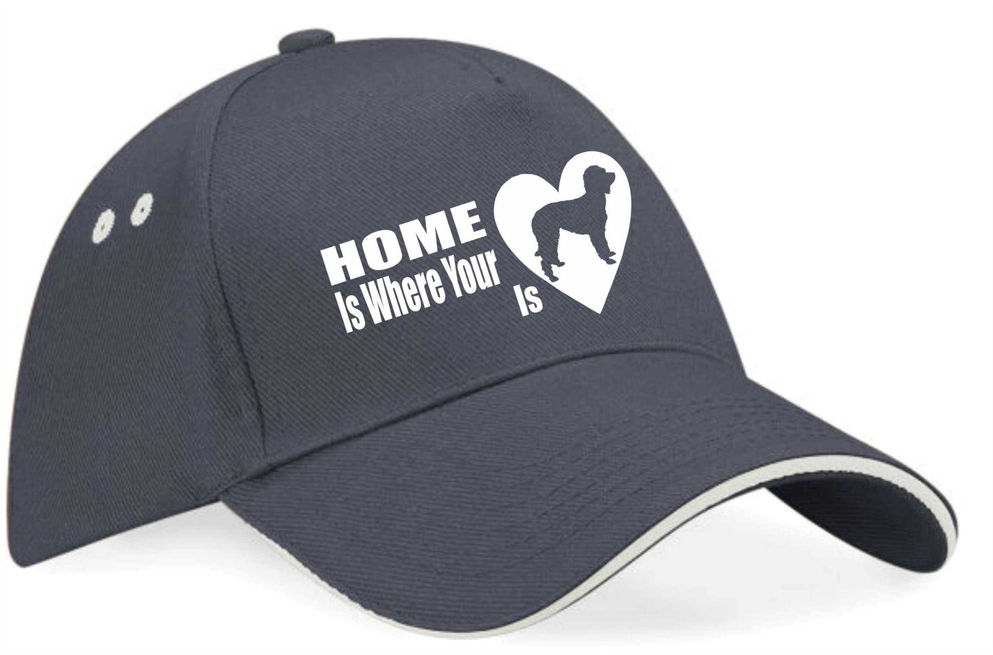 Home Is Where Labradoodle Is Baseball Cap Dog Lovers Gift For Men & Ladies