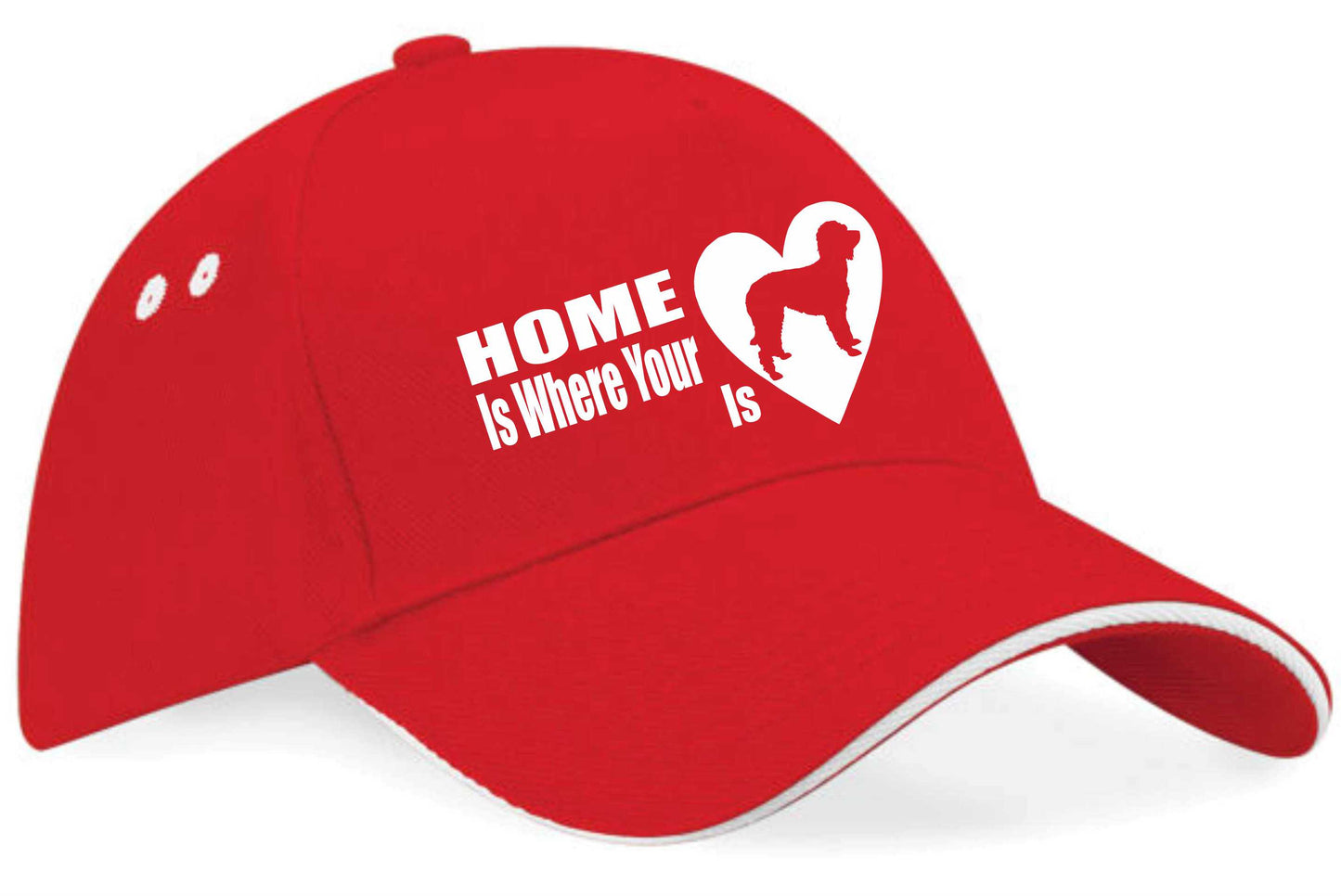 Home Is Where Labradoodle Is Baseball Cap Dog Lovers Gift For Men & Ladies