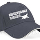 Keep Calm & Walk English Setter Baseball Cap Dog Lovers Gift For Men & Ladies