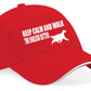 Keep Calm & Walk English Setter Baseball Cap Dog Lovers Gift For Men & Ladies