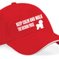 Keep Calm & Walk The Bichon Frise Baseball Cap Dog Lovers Gift For Men & Ladies