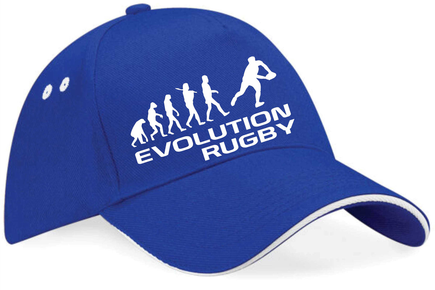 Evolution Of Rugby Baseball Cap Birthday Gift  Rugby Leage/Union Unisex Cap