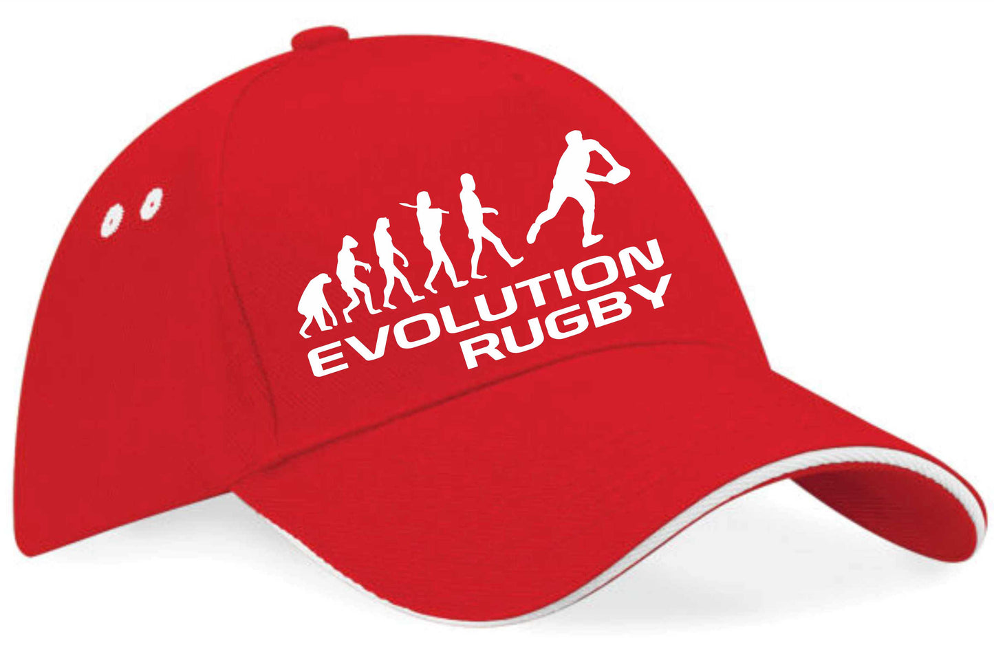 Evolution Of Rugby Baseball Cap Birthday Gift  Rugby Leage/Union Unisex Cap