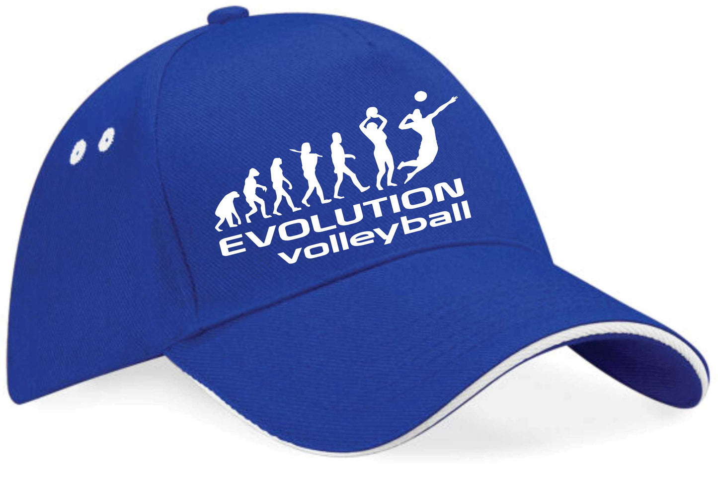 Evolution Of Volleyball Baseball Cap Birthday Gift Sport Lovers Unisex Cap