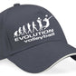 Evolution Of Volleyball Baseball Cap Birthday Gift Sport Lovers Unisex Cap