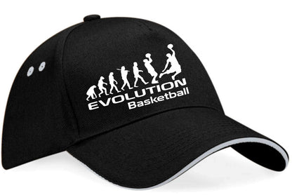 Evolution Of Basketball Baseball Cap Birthday Gift Sport Lovers Men & Womens