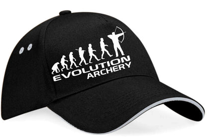 Evolution Of Archery Baseball Cap Birthday Gift Sport Lovers Men & Womens