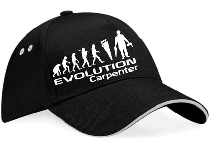 Evolution Of A Carpenter Baseball Cap Work Related Birthday Gift Unisex