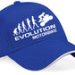 Evolution Of A Motorbike Baseball Cap Bikers Birthday Gift Unisex