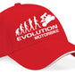 Evolution Of A Motorbike Baseball Cap Bikers Birthday Gift Unisex