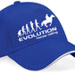 Evolution Of Horse Riding Baseball Cap Equesterian Birthday Gift Unisex