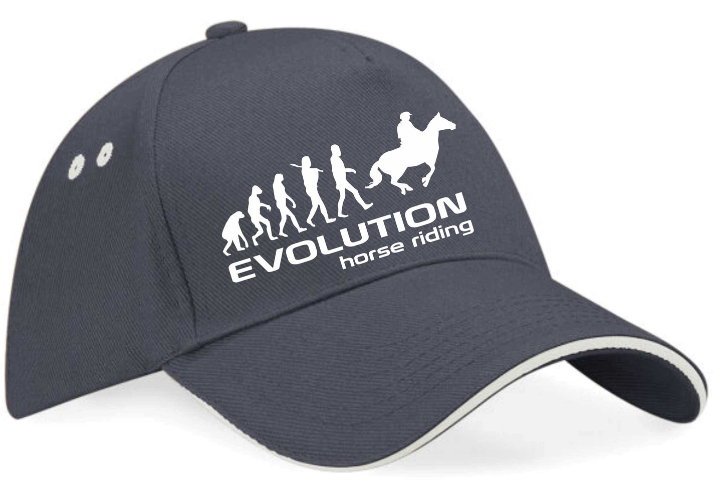 Evolution Of Horse Riding Baseball Cap Equesterian Birthday Gift Unisex