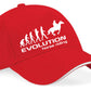 Evolution Of Horse Riding Baseball Cap Equesterian Birthday Gift Unisex