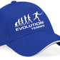 Evolution Of Tennis Baseball Cap Birthday Gift Sports Fan Unisex Cap