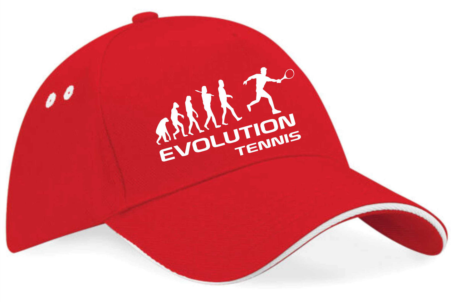 Evolution Of Tennis Baseball Cap Birthday Gift Sports Fan Unisex Cap