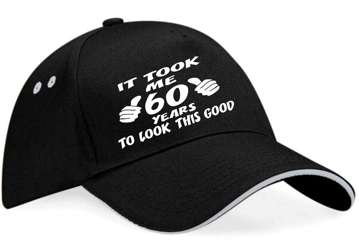 It Took 60 Years Look This Good Baseball Cap 60th Birthday Gift For Men & Women