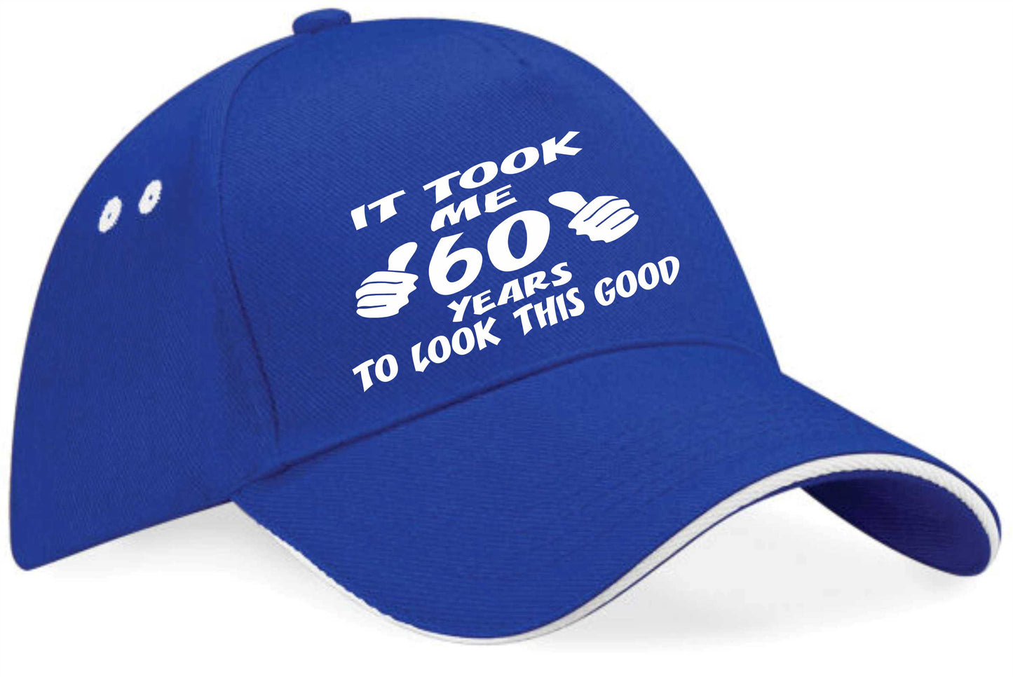 It Took 60 Years Look This Good Baseball Cap 60th Birthday Gift For Men & Women