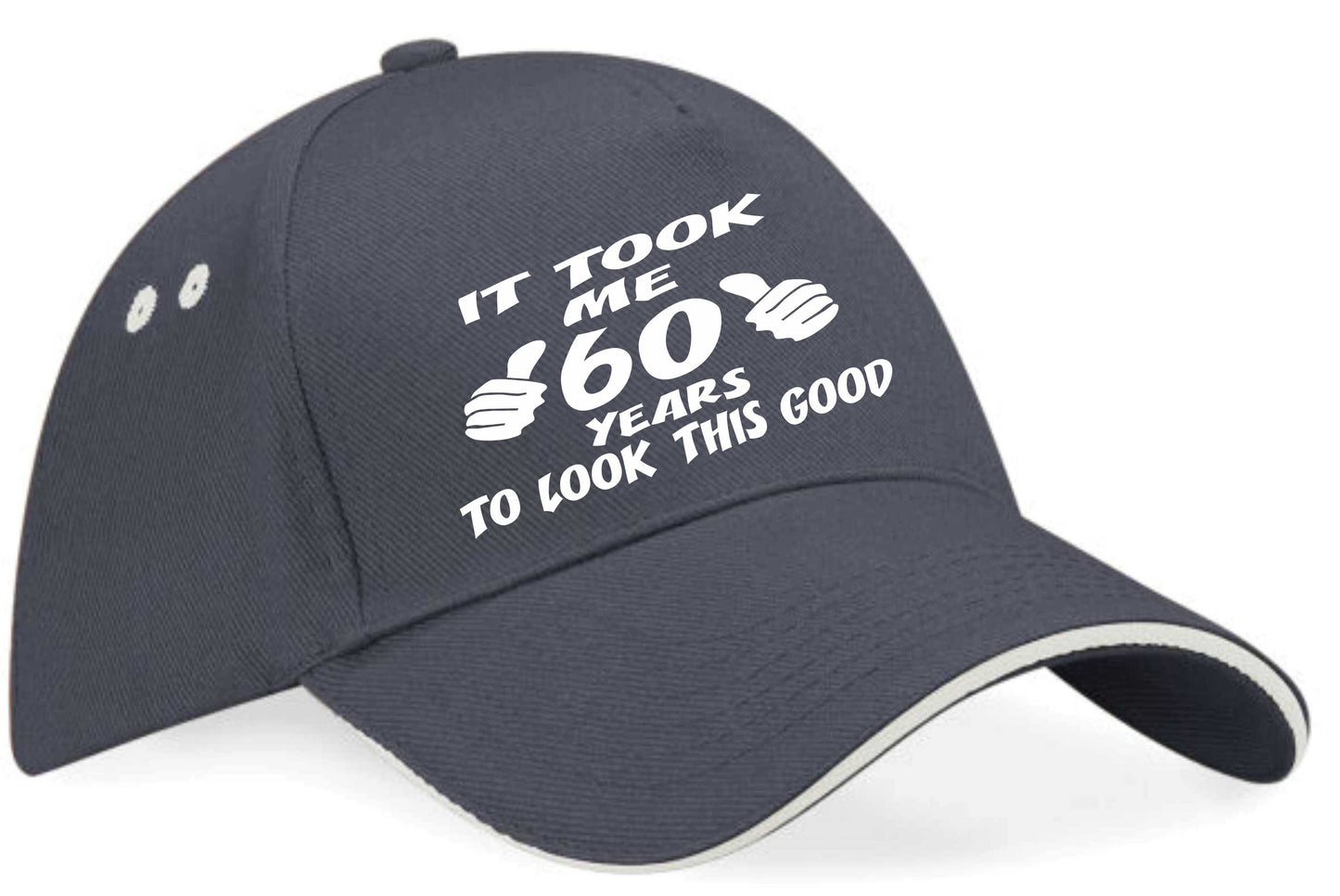 It Took 60 Years Look This Good Baseball Cap 60th Birthday Gift For Men & Women