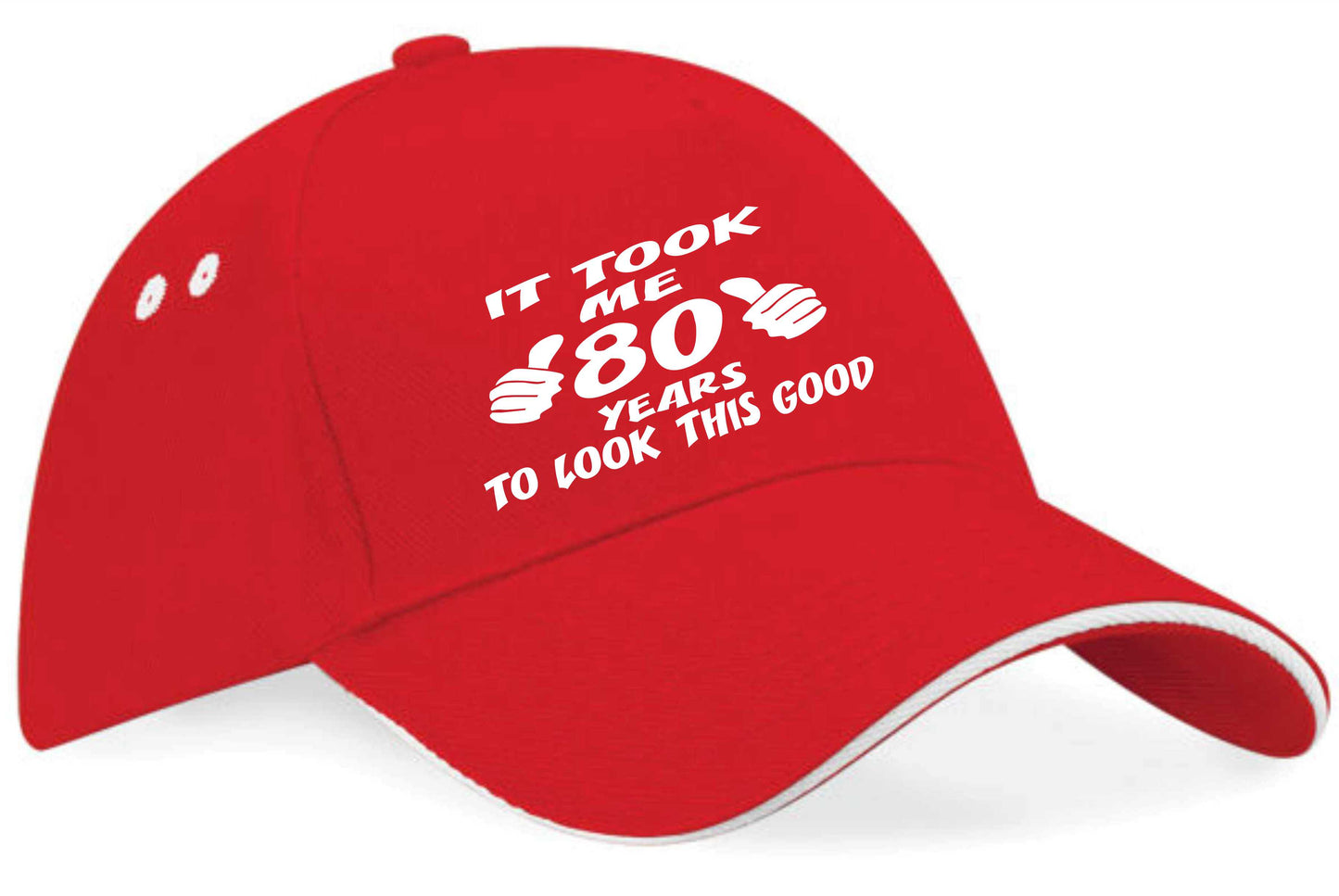 It Took 80 Years Look This Good Baseball Cap 80th Birthday Gift For Men & Women