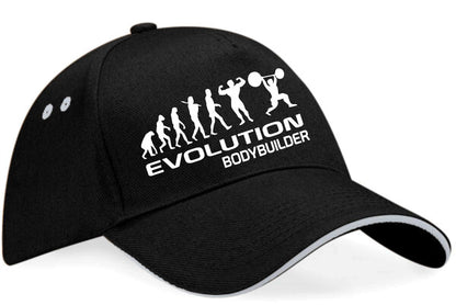 Evolution Of Bodybuilding Baseball Cap Gym Birthday Gift Unisex