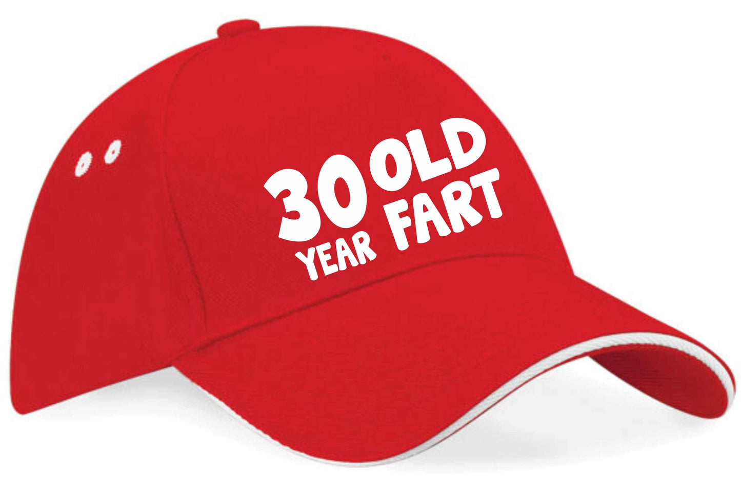 30 Year Old Fart Baseball Cap 30th Birthday Gift For Men & Women