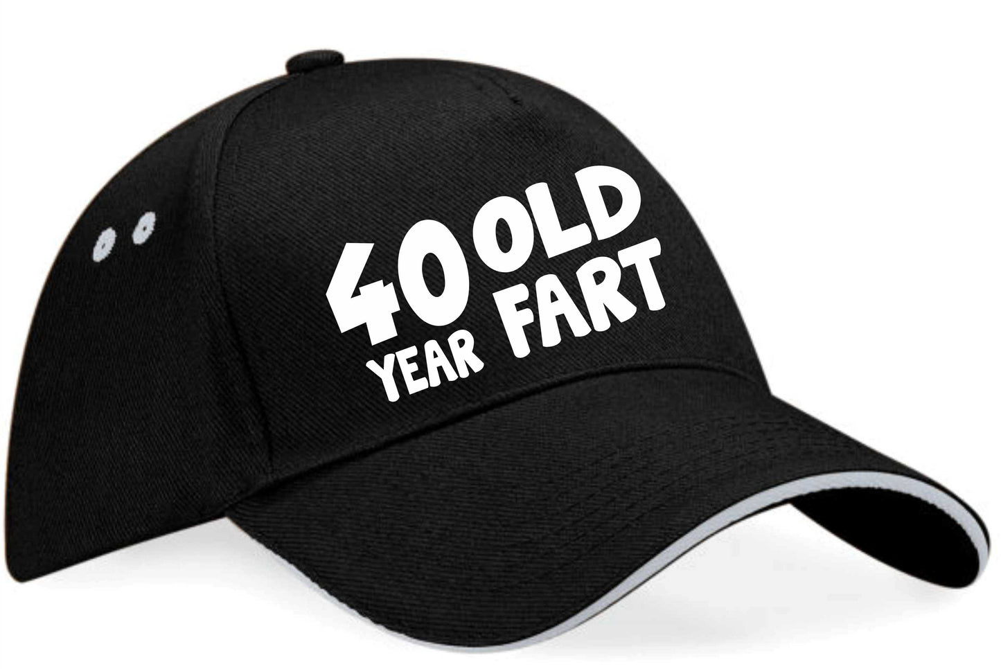 40 Year Old Fart Baseball Cap 40th Birthday Gift For Men & Women