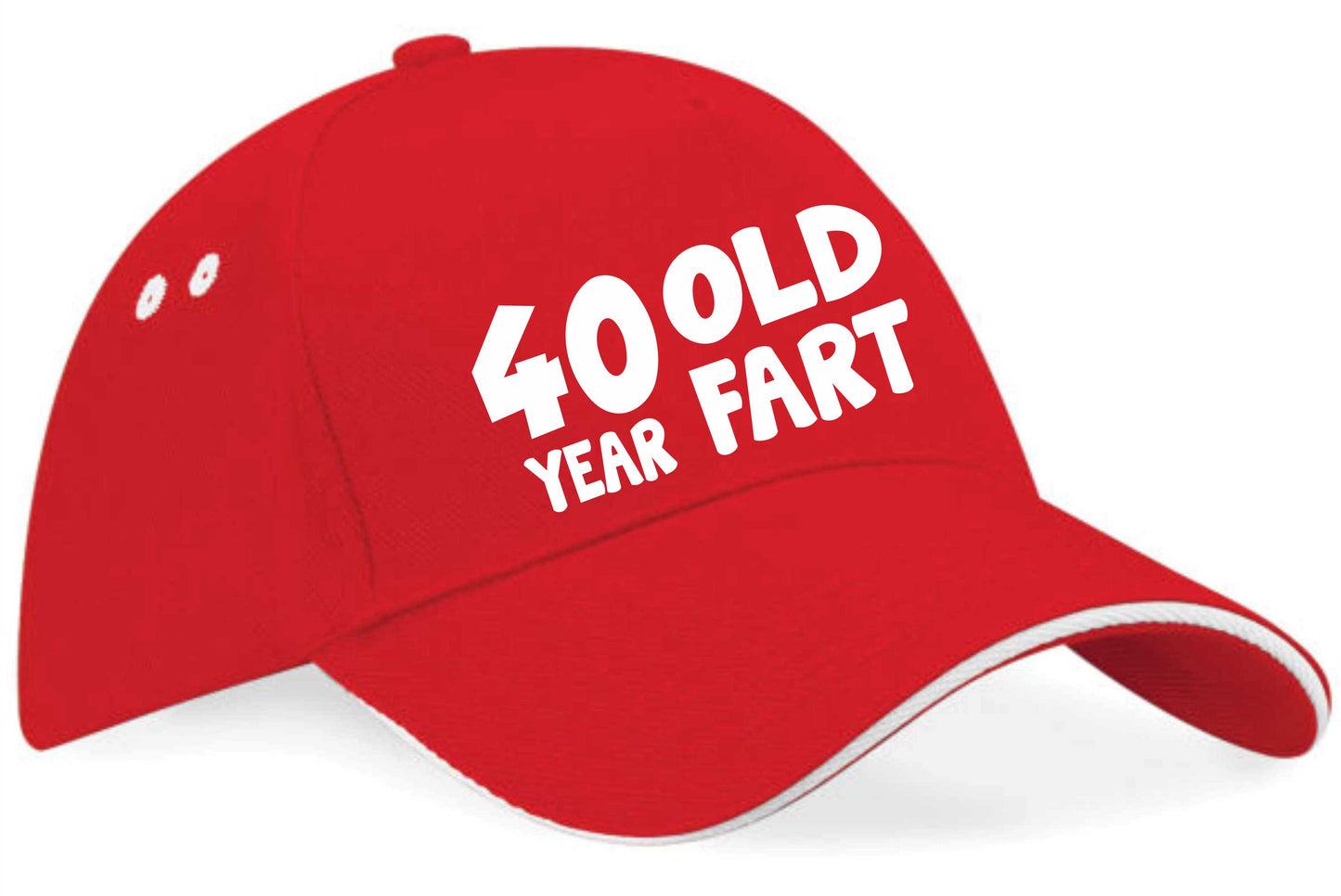 40 Year Old Fart Baseball Cap 40th Birthday Gift For Men & Women