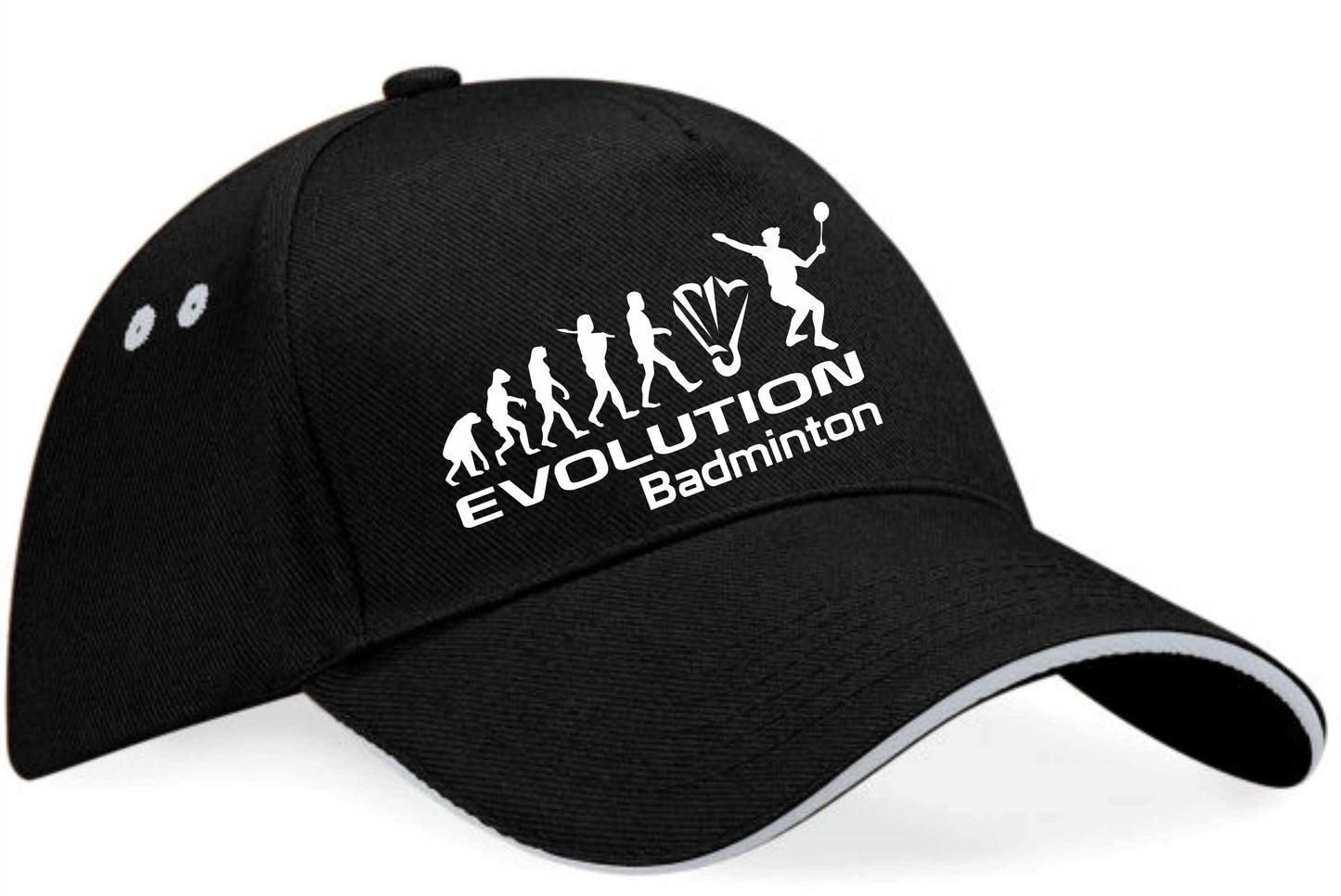 Evolution Of Badminton Baseball Cap Sports Birthday Gift For Men & Women