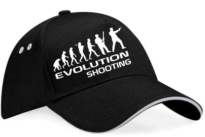 Evolution Of Shooting Baseball Cap Clay Pigeon Gift For Men & Women