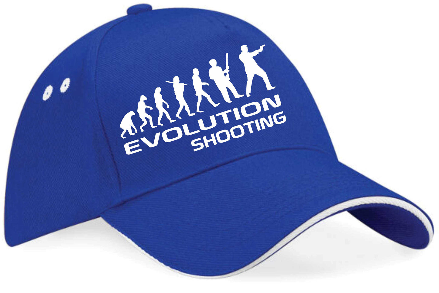 Evolution Of Shooting Baseball Cap Clay Pigeon Gift For Men & Women