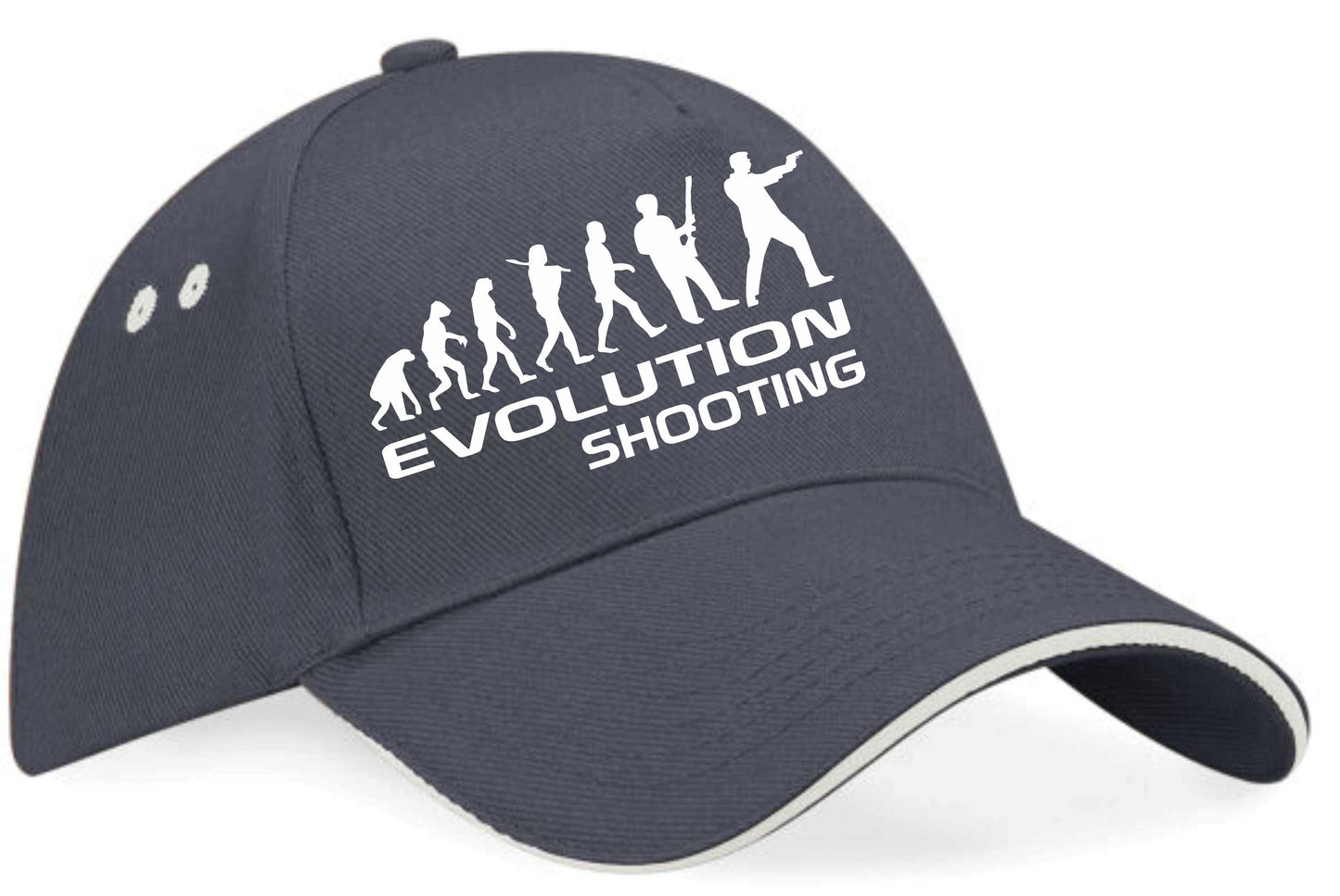 Evolution Of Shooting Baseball Cap Clay Pigeon Gift For Men & Women