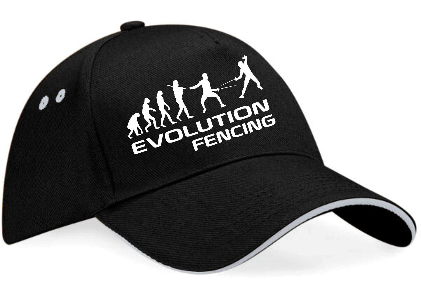 Evolution Of Fencing Baseball Cap Sports Fan Gift For Men & Women