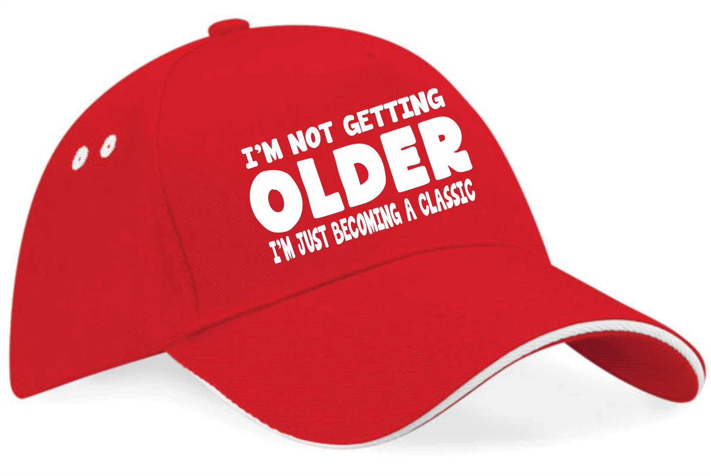 I'm Not Getting Older Baseball Cap Funny Gift For Men & Women