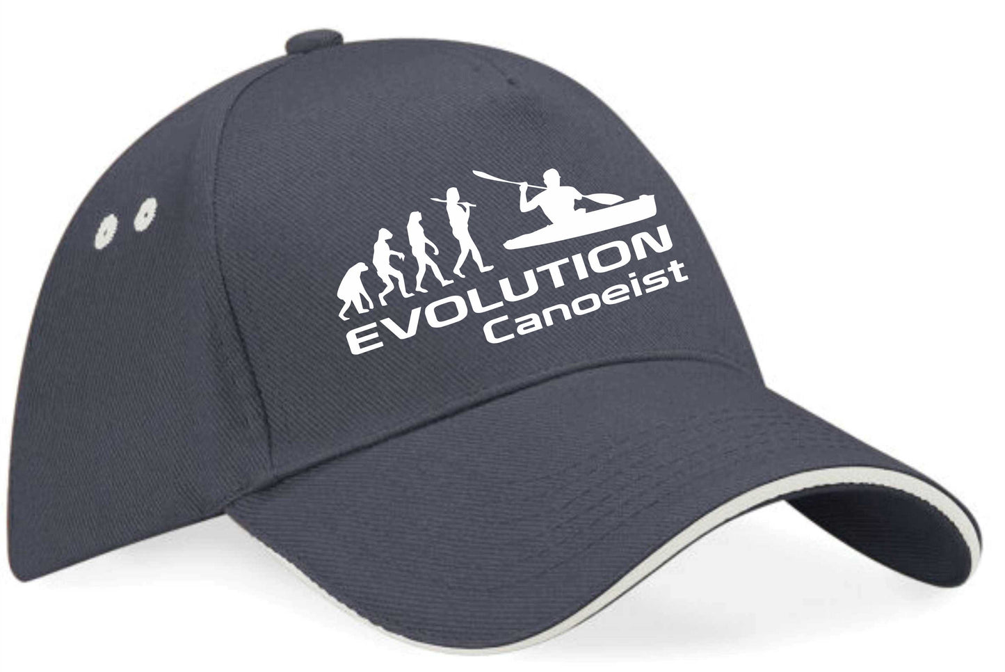 Evolution Of Canoeist Baseball Cap Sports Fan Gift For Men & Women