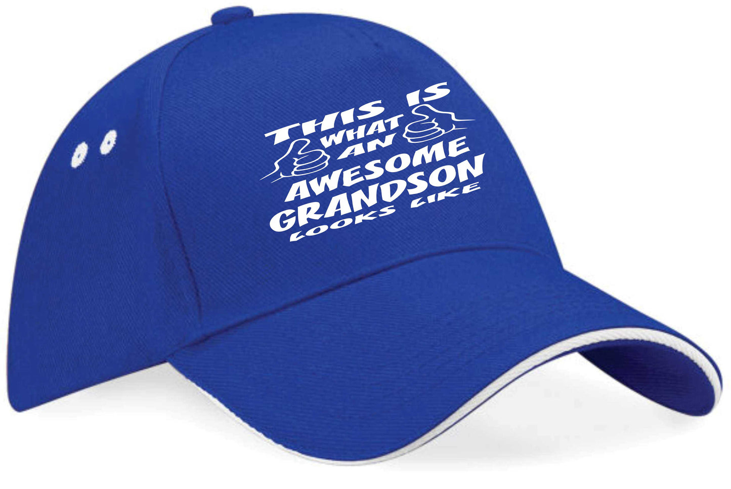 This Is What Awesome Grandson Looks Like Baseball Cap Birthday Gift For Men