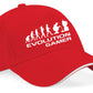 Evolution Of A Gamer Baseball Cap Birthday Gift For Men & Women