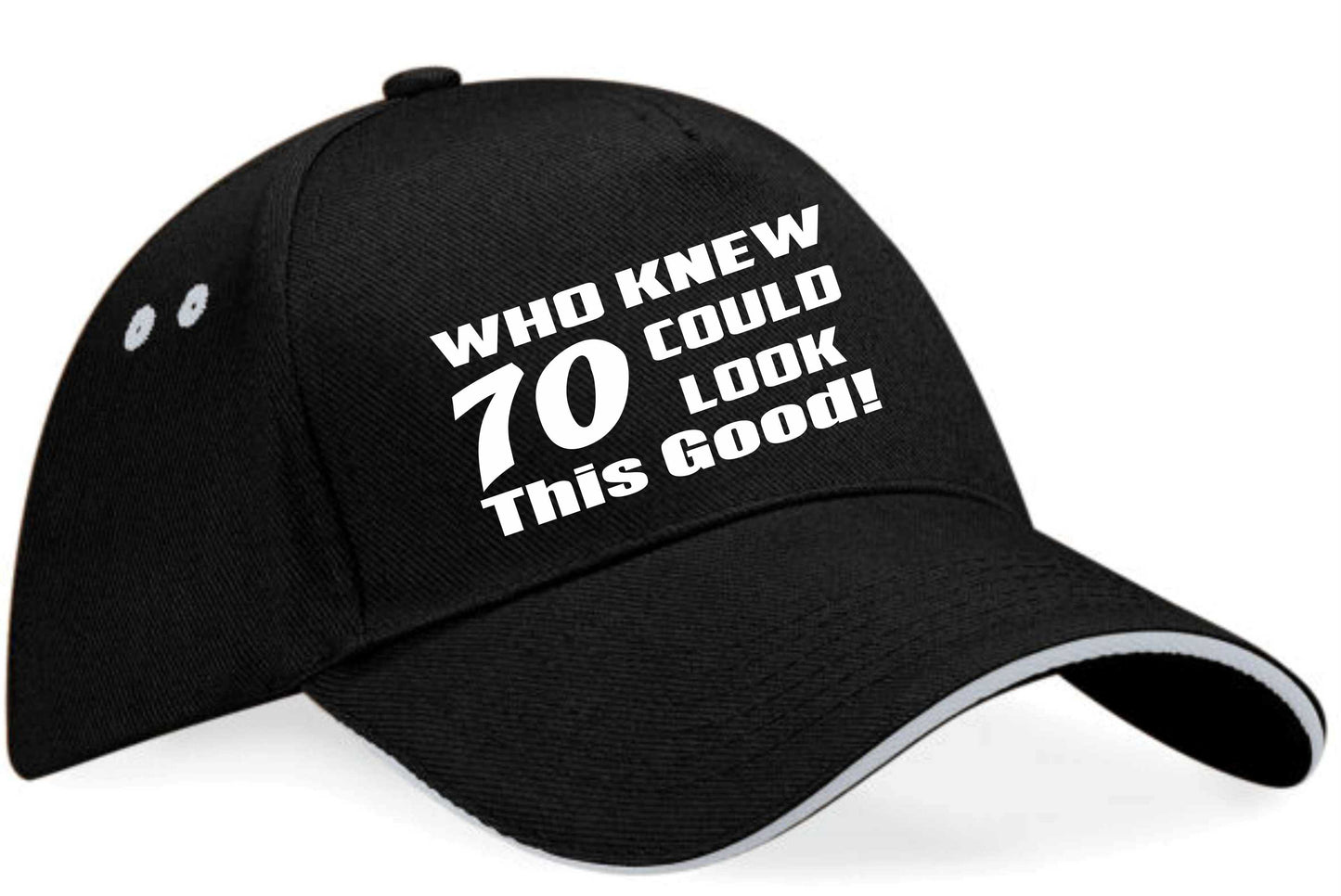 Who Knew 70 Look This Good Baseball Cap 70th Birthday Gift For Men & Women