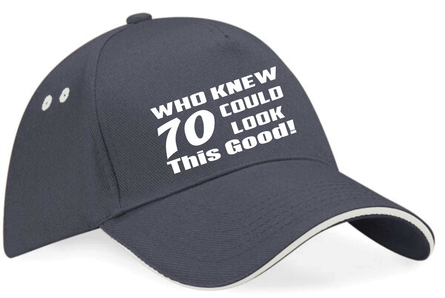 Who Knew 70 Look This Good Baseball Cap 70th Birthday Gift For Men & Women