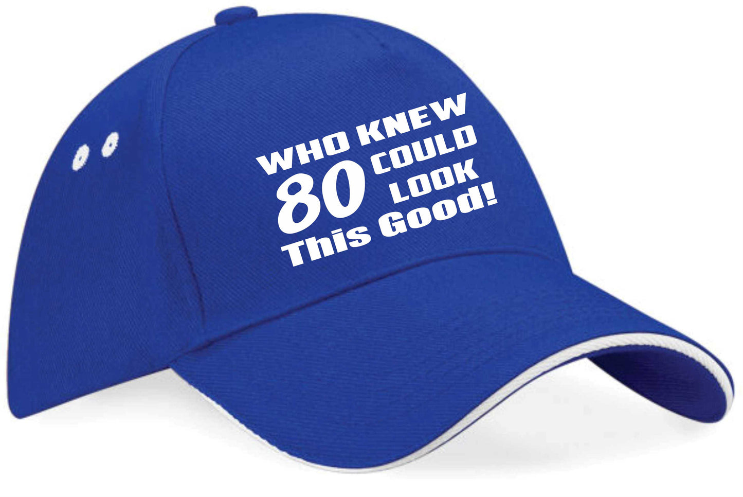 Who Knew 80 Look This Good Baseball Cap 80th Birthday Gift For Men & Women