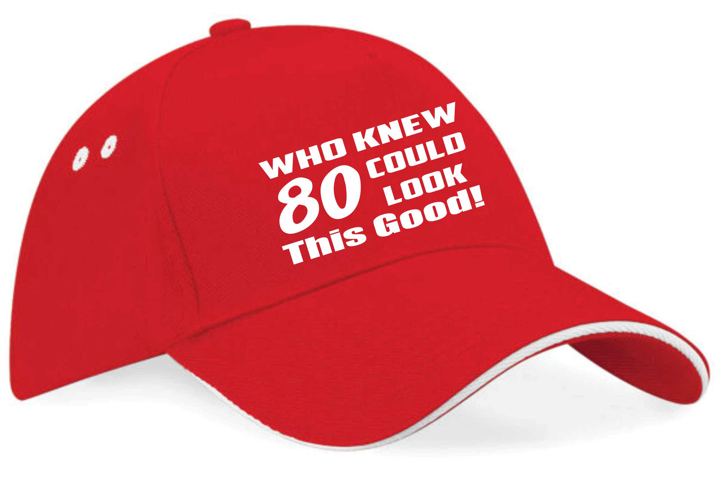 Who Knew 80 Look This Good Baseball Cap 80th Birthday Gift For Men & Women