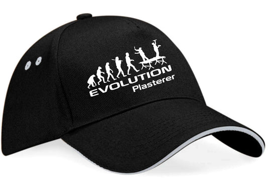 Evolution Of A Plasterer Baseball Cap Funny Birthday Gift For Men & Women