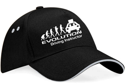 Evolution Of Driving Instructor Baseball Cap Funny Birthday Gift For Men & Women