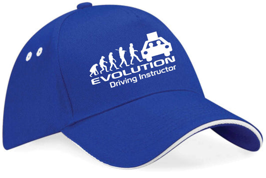 Evolution Of Driving Instructor Baseball Cap Funny Birthday Gift For Men & Women