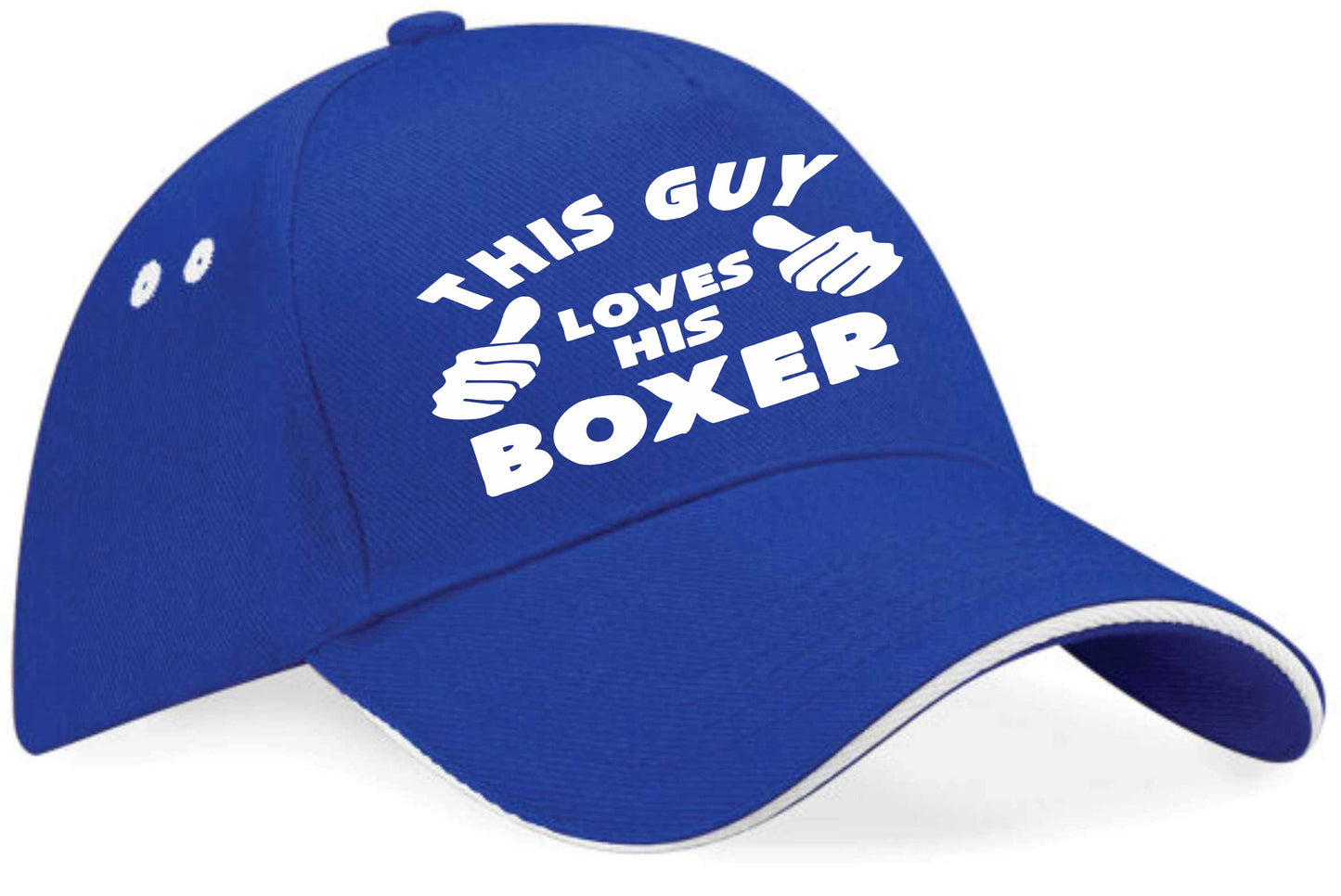 This Guy Loves His Boxer Baseball Cap Dog Lover Birthday Gift For Men