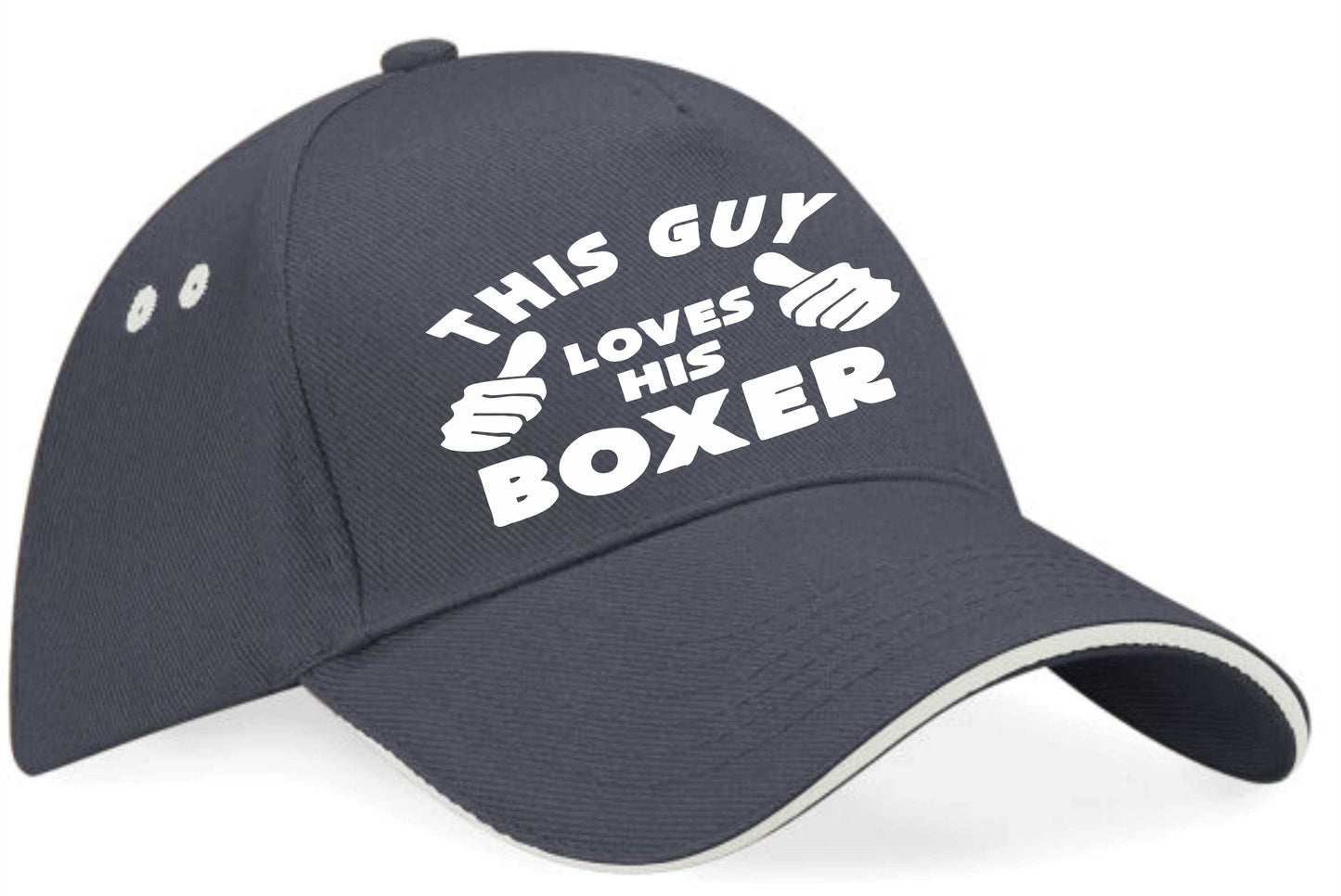 This Guy Loves His Boxer Baseball Cap Dog Lover Birthday Gift For Men