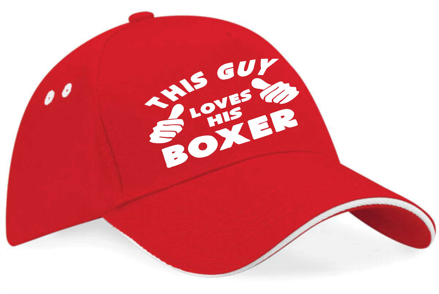 This Guy Loves His Boxer Baseball Cap Dog Lover Birthday Gift For Men